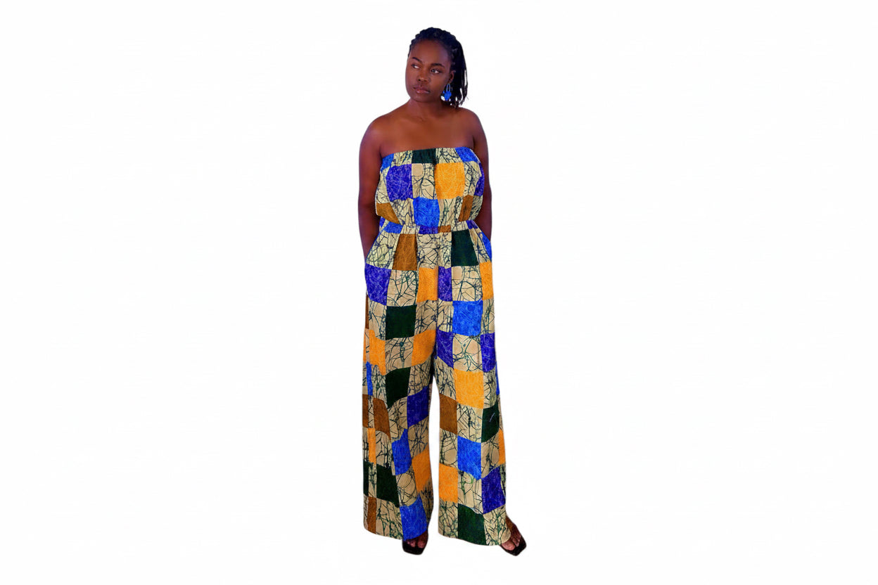 Ankara jumpsuit