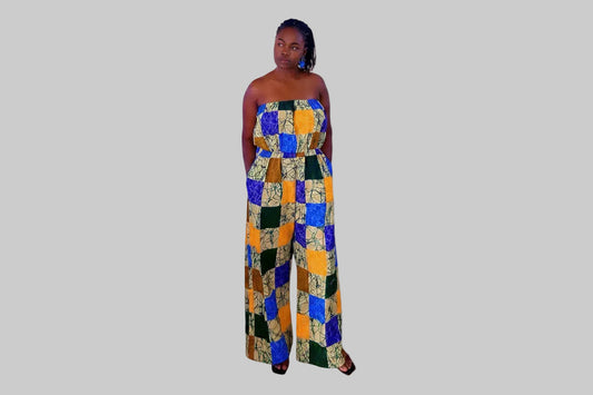 Ankara jumpsuit